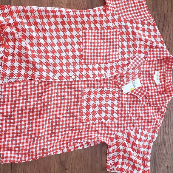 NWT - ANTHROPOLOGIE Maeve Bon Voyage Buttondown - Picture 4 of 7